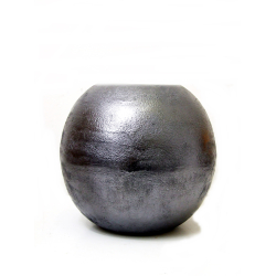 Wazon z metalu Kula 21x23x23cm